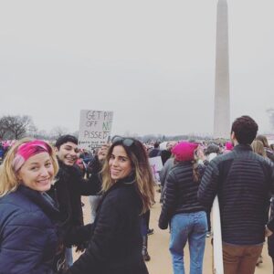 Ana Ortiz Instagram - #reSISt #womansmarch @markindelicato @jamiedenbo
