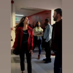 Ana Ortiz Instagram - Having fun in between takes on #LoveVictor. Going to miss this cast and crew so so much. #ChakaKahn4life @jensler43 📷 💖 @urjamesmartinez 💖