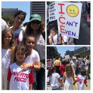 Ana Ortiz Instagram - Downtown LA.  #familiesbelongtogether #resist @itisijudyreyes1