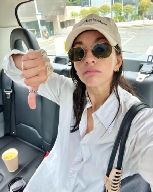 Ana Villafañe Instagram - One year ago today I had total hip replacement surgery. One year ago right now, I couldn’t walk and I was high on oxy. Today I’m back on stage.

As a kid, theatre saved my life. Theatre gave me a safe space to feel all the big feelings I didn’t know what to do with.

It’s been one of the hardest years of my life, but I feel like a new person. Healing isn’t linear. Healing isn’t cute. Daily therapy, daily discipline, daily annoying work. I’ve lost “friends” who clearly could only handle me at my best and when I was providing them with something. That’s not a real friend. Until now, I’ve put so much pressure on myself to always be or at least appear to be “perfect”. In the last 365 days, I’ve learned that— with the right people— it’s actually possible feel strong, safe and “perfect” when I’m the most vulnerable.

Thank you.

Thank you to the real ones. Thank you to the support system celebrating the wins and the losses. The ones who never judge or give up on me. Even when I do. Thank you to my team of therapists, physical therapists and trainers. Y’all are tagged. But also thank you to my damn *self* for the discipline, resilience and commitment. Thank you to my body for the divine ability to heal.

Thank you to people with unspoken pain that goes unseen because it’s invisible. To the champions out there with invisible diseases who carry it all.

# 9 is what @mattfdoyle texted me the moment I walked out of my audition for #Sinatra, before I even got the offer. I had to screenshot because I almost dropped my phone.

Reality is— I’m not fearless. I’m terrified. I just do it all anyway.