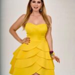 Anaís Instagram – Actúa  como si cada sonrisa no fuera suficiente 💛 #anais #blessed #live #love #losangeles #california 
👗 @eleganzarella 
📸 @dawlinphotography 
💎 @alejandragarciacollection