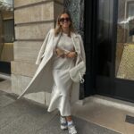 Anaïs Quadratus Instagram - Les total look blanc en hiver ❄️ Bon Ok, même si on est en automne 😂 #whitelook #inspilook #ootd