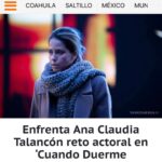 Ana Claudia Talancón Instagram - Cuando Duerme Conmigo estrena 3 de agosto en cines en México!! Gracias a @vanguardiamx por este hermoso reportaje @erickelias @eduroman811 @cuandoduermeconmigopelicula #comingsoon #estreno #proximamente #movie #pelicula 🎥 🍿 🎞️ 🎦