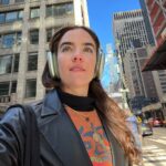 Ana Coto Instagram – leaving this rosy nosed selfie and the winter behind me, feeling of springtime on my cheeks