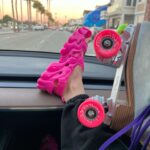 Ana Coto Instagram – recientemente ☁️☁️☁️ 
1 & 2. gia moment & my reality in rapid succession 
3. what’s on my feet
4. me and my kids 
5. rosalia’s motomami is the best show out there right now. 
6. a pic of @mmonicalek @rosalia.vt and me don’t just take my word for it 
7. coping skills 
8 & 9. pink skies and skating beneath them 💕