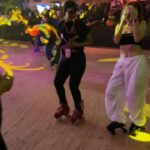 Ana Coto Instagram – there really is a skate rink in heaven 🦋🐛🐌 ty @flippers.world @usher @libertyross & tyg for this night 🦄🐞🐍 honoring the 30th anniversary of The Chronic @drdre 🥦