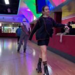 Ana Coto Instagram - sundays are for church ✝️ video by @jesse.balmer #everysecondcounts #church #skating #patinando #free #feliz #enamorada #rollerskating