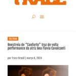 Ana Flavia Cavalcanti Instagram - O que é conforto pra você? Conforto pra mim é estrear no @itaucultural essa peça coração com minha mãe @val.cavalcanti.988 ao meu lado. Hoje as 20h. Sexta e sábado as 20h. Domingo as 19h. Temporada curtinha de 7 a 10/3. “Cheiro de gente rica é lavanderia de apartamento grande no bairro dos jardins. A roupa é lavada com amaciante Confort e seca em área de serviço com pouco sol”. Assessoria @rafaferro2020 💕🎤