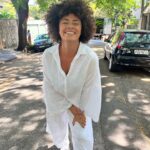 Ana Flavia Cavalcanti Instagram - Sexta de branco e o hino da @luedjiluna 🕊️