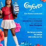 Ana Flavia Cavalcanti Instagram - Repost from @comfortbrasil • Tem novidade imperdível em cartaz: "Conforto", apresentada pela atriz @anaflaviacavalcanti. O espetáculo costura memórias da infância com sua trajetória profissional, trazendo o perfume de Comfort como um dos protagonistas dessa história. A peça está no Sesc Pompeia até o dia 10/11, de terça a sexta, sempre às 20h30. Vale a pena conferir!