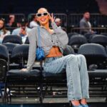 Ana Giulia Zortea Instagram - big knicks fan! even bigger deuuuuuce fan!