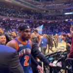 Ana Giulia Zortea Instagram – big knicks fan! even bigger deuuuuuce fan!