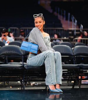 Ana Giulia Zortea Instagram - big knicks fan! even bigger deuuuuuce fan!