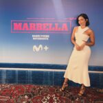 Ana Isabelle Instagram - Hoy amanezco de promo en España para nuestra serie Marbella… 🥹☺️#dreamsdocometrue #PressJunket #Marbella Mayo 2 @movistarplus . . . Glam @tragacetemakeup Styling @_freddyalonso Wearing @alexandermcqueen @jimmychoo Bronceado @tannitystudio