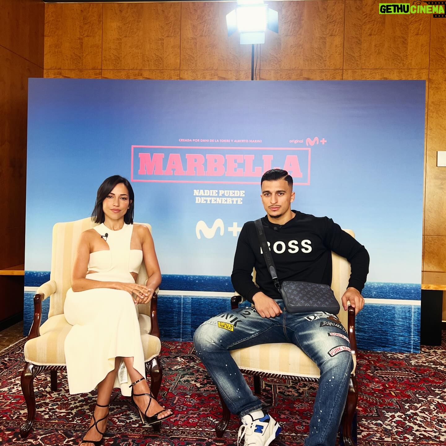Ana Isabelle Instagram - Hoy amanezco de promo en España para nuestra serie Marbella… 🥹☺️#dreamsdocometrue #PressJunket #Marbella Mayo 2 @movistarplus . . . Glam @tragacetemakeup Styling @_freddyalonso Wearing @alexandermcqueen @jimmychoo Bronceado @tannitystudio