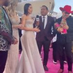 Ana Isabelle Instagram - Miami se siente bonito hoy! Gracias @premiolonuestro 🙌🏻✨ . . Video @will_0mar Wearing @jeancintron Jewelry @reinholdjewelers