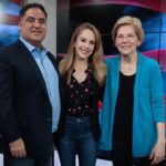 Ana Kasparian Instagram – Yesterday, @elizabethwarren came in for an interview on @theyoungturks and you should definitely check it out! 📸: @cassandrahanks
