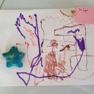 Anabel Alonso Instagram - ¡¡¡Los regalos que me ha hecho mi hijo!!!!
No los hay mejores!!!!
(El dibujo se titula "la ciudad", me lo ha dicho el autor)🤤💝💝💝💝💝