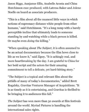 Anabelle Acosta Instagram - Save the date. October 22. Congrats to the entire team on the release & this marvelous article. 🎉