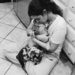 Anabelle Acosta Instagram - Dedicated to the ones who changed my life. Nala & Mila, my besties. At my lowest, at my worst, they taught me the meaning of unconditional love. Best wishes on #NationalPetDay