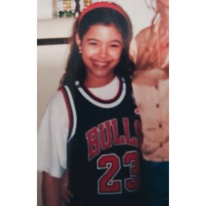 Anabelle Acosta Instagram - “In reality, I never want to grow up.”- MJ 🎒☄️ #tbt #jordanhead
