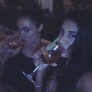 Anabelle Acosta Instagram - Wishing I was with u today to celebrate u, but u know even in distance I celebrate u daily. Not much I can say on an ig post u don’t already know because we live it in real time, we show it in real life. Plus I don’t want to ruin ur makeup today 😂. Love u deep. Happy Birthday @anie_louis 🎉 🥂 🎂 #ToastToLife