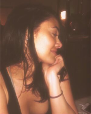 Anabelle Acosta Instagram - In conversation I said “My mind swims at a depth most would drown in. The last thing I want to be known for is my looks. The exterior fades. I want to be remembered for my stubborn spirit, my heart, my prismatic soul. What never fades.” - As I smiled two pictures were taken 🌌🎆🎇 #PrismaticSoul