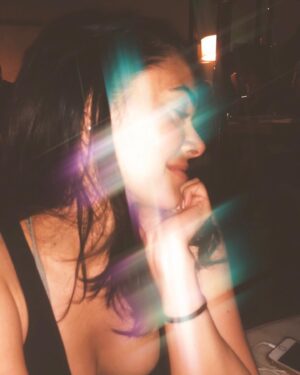 Anabelle Acosta Instagram - In conversation I said “My mind swims at a depth most would drown in. The last thing I want to be known for is my looks. The exterior fades. I want to be remembered for my stubborn spirit, my heart, my prismatic soul. What never fades.” - As I smiled two pictures were taken 🌌🎆🎇 #PrismaticSoul