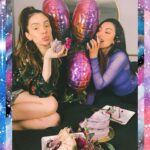 Anabelle Acosta Instagram - Surround urself with people who are more excited about ur b-day than u are 🤗 We had a girls night cake party at midnight in my room👯‍♀️ Still drooling 🤤 My beautiful friend and vegan chef @epicveganla gifted me this Chocolate Bliss birthday cake. Vegan. Gluten free & sugar free. Made with all organic ingredients. Including pure cacao powder. Frosting isn’t sugar free but who cares when the whole cake is. Swipe left🙌 @zuleykasilver 🎂🦄🎂