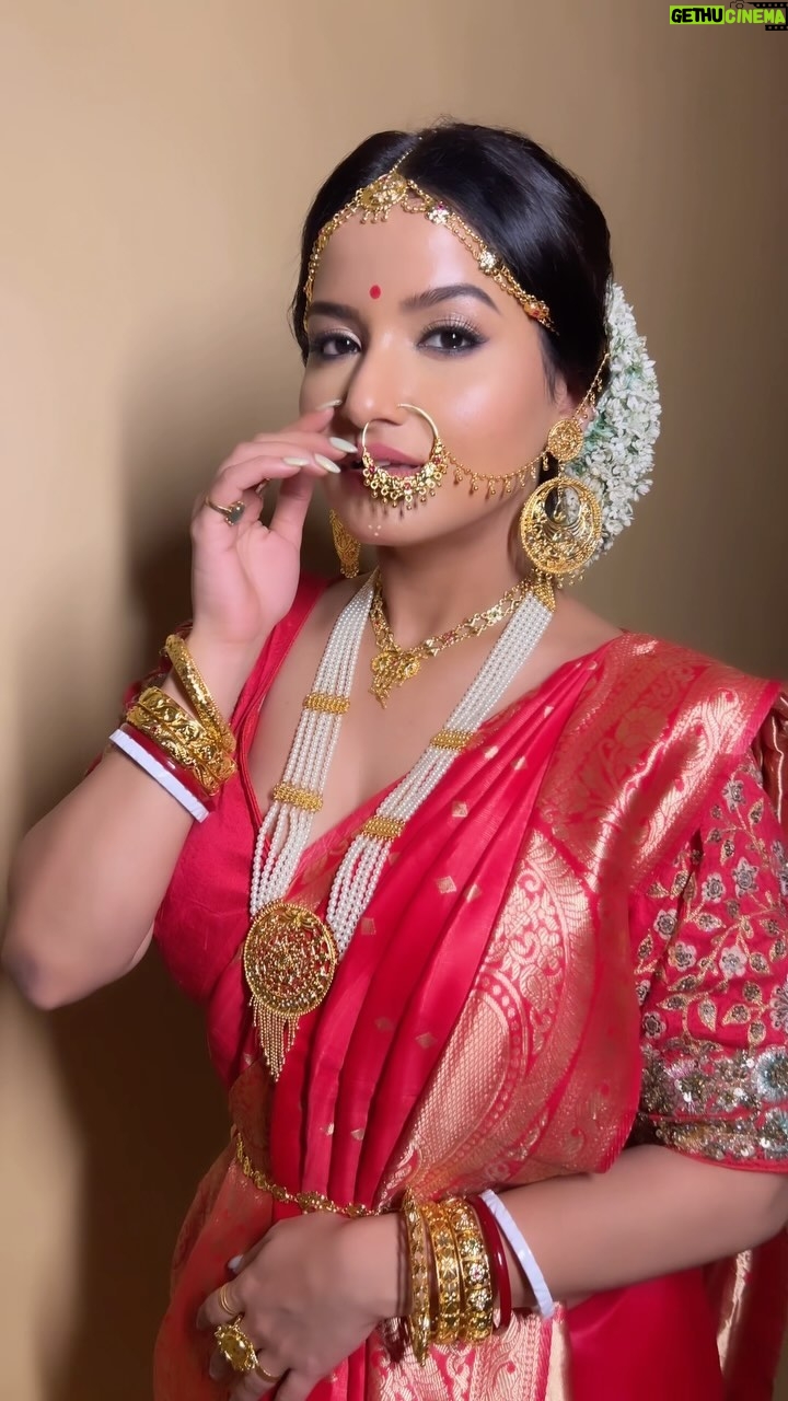 Anannya Biswas - 675 Likes - #beauty #makeup #bride #jewellery #love