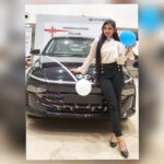 Ananya Dash Instagram - Happy New Year🧿❤️ New Member Added😘🥳 #hyundai_verna✌️🤞💙 #blessed 🙏