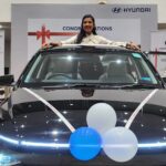 Ananya Dash Instagram - Happy New Year🧿❤️ New Member Added😘🥳 #hyundai_verna✌️🤞💙 #blessed 🙏