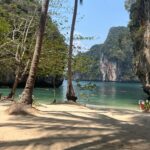 Anastasia Baranova Instagram - 🏝️ Thailand Part 3 🏝️ The islands of Krabi are truly a sight to behold. Majestic! I left my phone on the boat when we went snorkeling so you’ll just have to take my word for it, but the worlds upon worlds beneath the surface are… beyond incredible 🐡 🐟 🐠 #laoladingisland