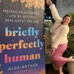 Anastasia Baranova Instagram - She did it!! @alualoveslife wrote a book and it’s damn good. She’s brave and compassionate, wise and hysterical, honest and raw- and so is her writing. I can’t think of a person who wouldn’t be deeply moved, significantly illuminated, and acutely reminded of what it means to be alive reading it. Buy one for yourself and everyone you love. They’re all gonna die one day, so we gotta do all we can to live all the life we get. Getting to celebrate our girl with the homegirls was the best and hearing @gayleking talk about how powerful this book is was simply sublime.