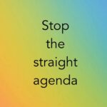 Anastasia Baranova Instagram - Thoughts and prayers for the str8s! I literally could never! 🙏🏻 🌈 💖