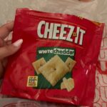 Anastasia Baranova Instagram - irl #girldinner Bonus points (?) these are airports snacks, still in the bag 🤌🏻