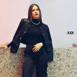 Anastasia Tsilimpiou Instagram - Tsili by night Slaying on my @hm outfit #hmhellas