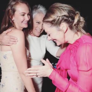 Andi Matichak Instagram - Happy #HalloweenKills Premiere!! I very sadly could not be with my Halloween family tonight but I am celebrating from afar, and reliving our past premieres together!! Working on this film has been one of the greatest honors. Congratulations to all involved! Tonight is so well deserved! Xo