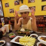Andi Abaya Instagram - munch, swim & repeat 😝