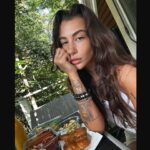 Andi Tóth Instagram – Mornings at @erdeikishaz 🥹🥱⛅️