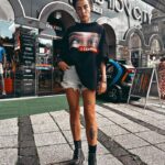 Andi Tóth Instagram – Damn🫠 Imádom szett🤤🖤 #backoff #beoriginal 
Hajamat ne nézd 👐🏽