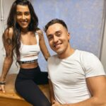 Andi Tóth Instagram - Izzadtan de legalább haladunk😁 Vasárnap találkozunk🤞🏽 @hegyesberci 🖤
