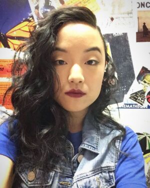 Andrea Bang Instagram - TB to one of my fav looks. Taken in a bathroom stall. Post pee. Pre hand wash. 
Then an actual toilet. #bathroomselfie