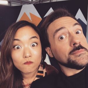 Andrea Bang Instagram - Cause Kevin Smith is the bomb. I’ve seen his Q&As a bajillion times. And I think this makes us related now. #sundance2019
