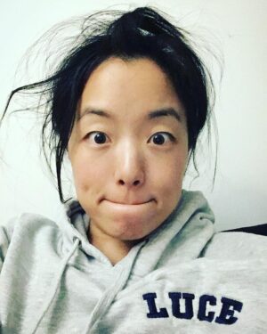 Andrea Bang Instagram - #Luce is going to Sundance! Had a part in this film and got this sweater. Wow, good story. 
The film stars future Oscar winner @kelvharrjr. Based on a play by JC Lee. Directed by Julius Onah. End of story. Story ended. End, story. Now.