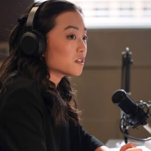 Andrea Bang Instagram - Fun fact: the next day after filming this scene, my arm was sore from holding all those files. Paper is heavy okay! 

This is from @millionlittlethingsabc. Such a warm and welcoming show! Always stoked to find out I’m in another episode. Tune in, you might see me popping up some more:)