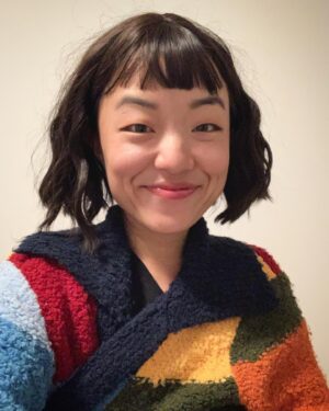 Andrea Bang Instagram - Thank you everyone for the bday wishes! For my bday I cut my hair! 

Just kidding. It’s a wig. And I’ve been wearing this robe since last week. #winner