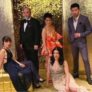 Andrea Bang Instagram - TV family looking dapper. Thank you #canadianscreenawards for having us! Proudly @made_nous in Canada 📷 #kimsconvenience