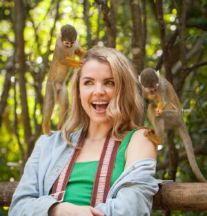 Andrea Boehlke Instagram - January: stayed off of IG for a full month (highly recommend, 10/10 experience), did some monkeying around in Florida, went to the Everglades for the first time and decided I like alligators. I took the last three photos, that baby gator is a lottttttt 😩 
📸 @troyzan