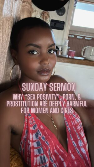 Andrea Bordeaux Instagram - This may seem controversial or unpopular but it needs to be said, so here’s a short Sunday Sermon for y’all.

Our current distorted, pornified culture that promotes the relentless sexual degradation of women and girls through pornography, prostitution, and the ass backwards concept of “sex positivity” has caused untold harm to the physical, emotional and psychological well being of women and young girls.

It begins by first recognizing that the way in which we perceive and participate in sex is completely out of line with our divine nature and is predicated on the patriarchal perception of the female form as a resource to be possessed, sold, and mined for all of it’s possibility.

Additionally, which I didn’t touch on it in this video, these harmful societal structures are the major catalysts of women and girls attempting to flee womanhood and seeking refuge in the false, anti-nature ideology of transgenderism. It’s the new age “I’m not like other girls” born of a deep desire to be seen as more than a sexualized body.

Watch the video and share your thoughts below.

🌹
